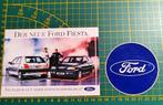 Lot Lot 2x stickers Ford Fiesta XR2i (Duits) en Ford logo, Ophalen of Verzenden