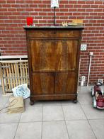 Antieke secretaire met marmeren blad, Ophalen