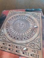 Vintage kalender in messing, Enlèvement