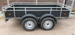 Aanhangwagen dubbelasser ongeremd 250x127, Auto diversen, Aanhangers en Bagagewagens, Ophalen
