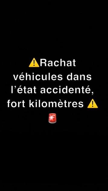 Rachat auto dans l’état tout modèle beschikbaar voor biedingen