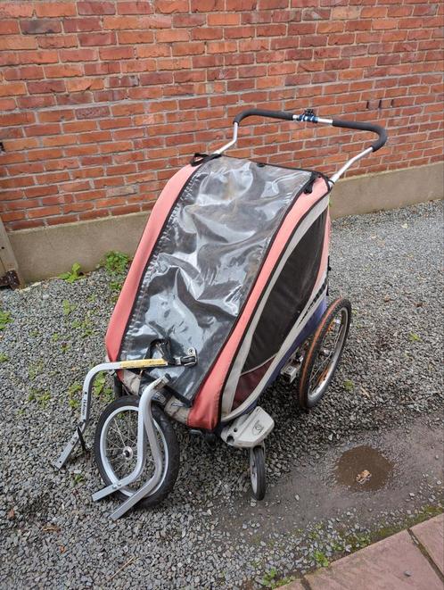 fietskar 2 kinderen Chariot corsaire XL, Fietsen en Brommers, Fietsaccessoires | Aanhangwagens en Karren, Gebruikt, Ophalen