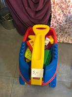 Kar met Mega Bloks blokken, Kinderen en Baby's, Ophalen, Gebruikt