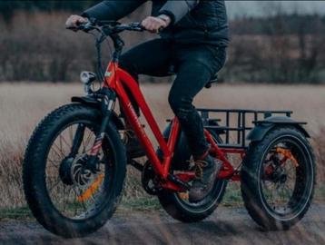 Trike elektrische fiets driewieler Fatbike  beschikbaar voor biedingen