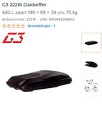 Dakkoffer 460 liter te huur, Ophalen of Verzenden, Zo goed als nieuw