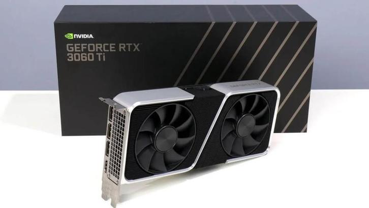 NVIDIA GeForce RTX 3060 Ti Founders Edition, Computers en Software, Videokaarten, Zo goed als nieuw, Nvidia, GDDR6, HDMI, DisplayPort