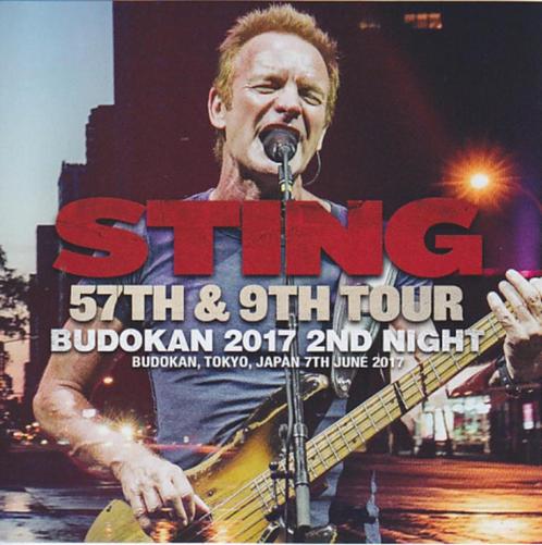 2 CD's STING - Live at Budokan 2017 2nd Night, Cd's en Dvd's, Cd's | Rock, Nieuw in verpakking, Poprock, Verzenden