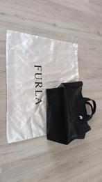 Furla-leer, Handtassen en Accessoires, Tassen | Damestassen, Ophalen, Gebruikt, Zwart