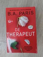 B.A. Paris - De therapeut- Nieuw gekocht, 1 lezer, Ophalen of Verzenden, Zo goed als nieuw, B.A. Paris