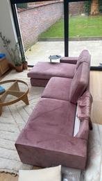 Housse (velour et pink) pour IKEA Kivik canapé/sofa, Enlèvement ou Envoi, Comme neuf