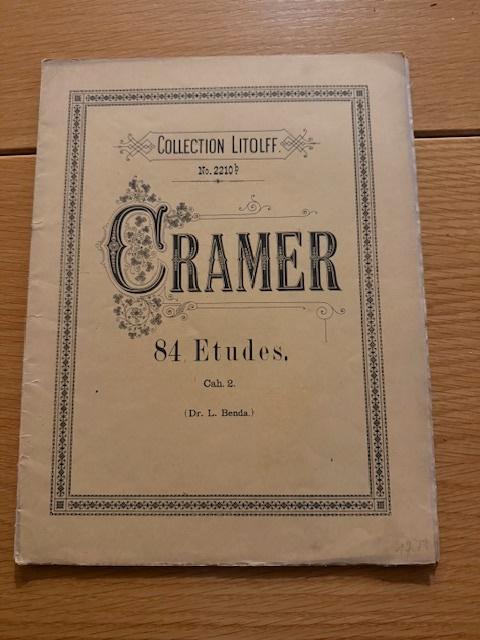 Cramer – 84 Études, Cahier 2, Muziek en Instrumenten, Bladmuziek, Gebruikt, Artiest of Componist, Klassiek, Piano, Ophalen of Verzenden