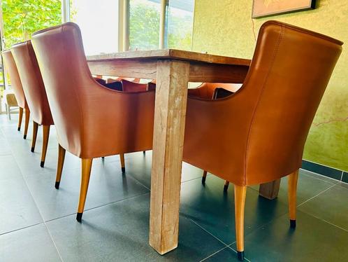GIORGETTI GIORGINA CUOIO 50905 mini fauteuils stoelen, Antiek en Kunst, Kunst | Designobjecten, Ophalen
