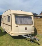 CARAVAN TABBERT COMTESSE MET MOVER, Caravans en Kamperen, Rondzit, Tabbert, 2 aparte bedden, Particulier