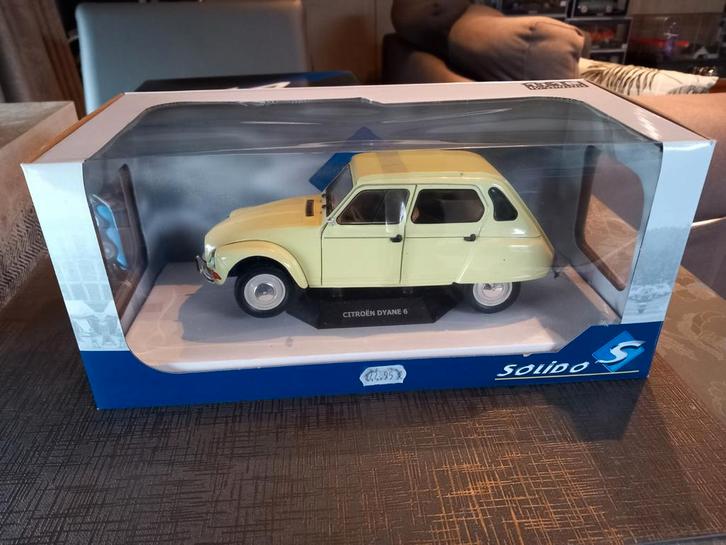 Citroen dyane solido 1/18, Hobby en Vrije tijd, Modelauto's | 1:18, Zo goed als nieuw, Solido, Ophalen
