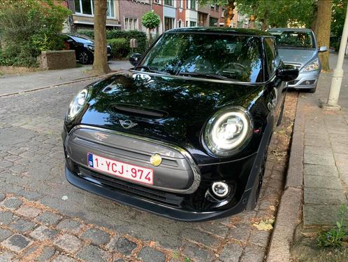 Mini Cooper SE in perfecte staat, Auto's, Mini, Particulier, Cooper, Elektrisch, 3 deurs, Zwart, Zwart, Kunstmatig leder, Voorwielaandrijving
