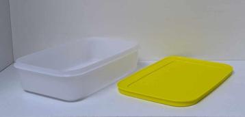 Tupperware™ « Igloo » Surgélation - 1 litre - jaune, Envoi, Neuf, Blanc, Boîte