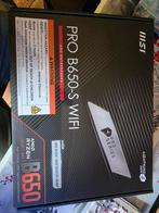 msi b650-s, Ophalen, Zo goed als nieuw