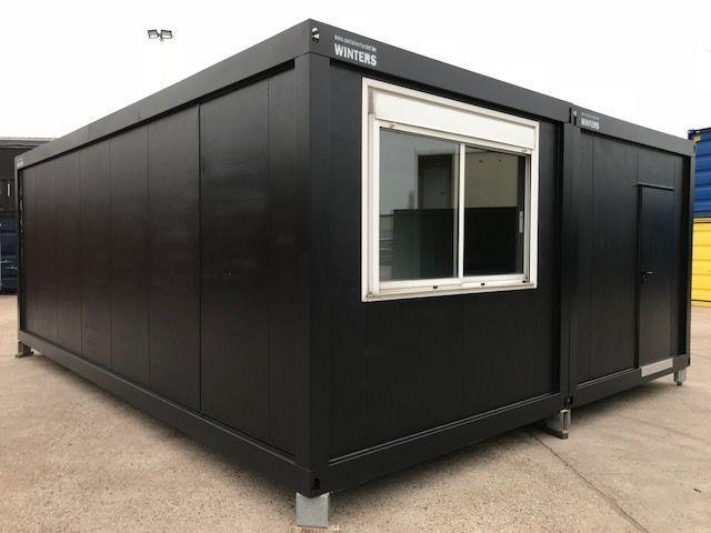 Winters Bureelcontainer Tweedehands Bureelcontainer, Zakelijke goederen, Machines en Bouw | Keten en Containers