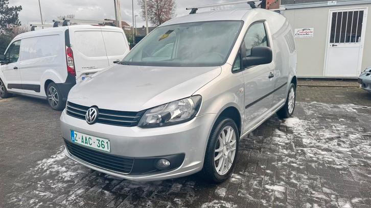 VW Caddy 1.6 TDI, Auto's, Bestelwagens en Lichte vracht, Bedrijf, Te koop, ABS, Airbags, Airconditioning, Apple Carplay, Bluetooth