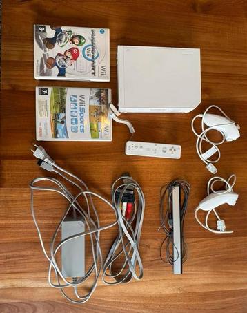 Nintendo Wii + Mario Kart, Games en Spelcomputers, Ophalen, Zo goed als nieuw