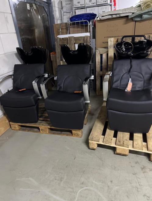 Pietranera wasunit knipstoel massage voetsteun zwart kapper, Huis en Inrichting, Woonaccessoires | Overige, Nieuw, Ophalen