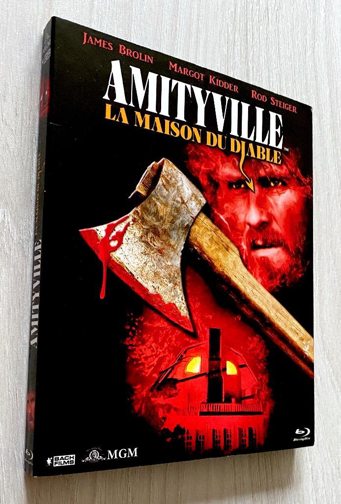 THE AMITYVILLE HORROR (Het Origineel) 1 BLURAY + 1 DVD BONUS, Cd's en Dvd's, Blu-ray, Zo goed als nieuw, Horror, Ophalen of Verzenden