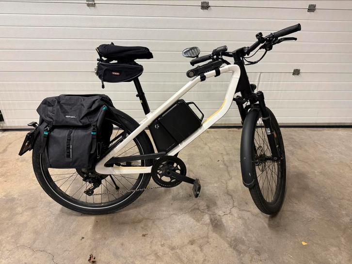 Speedpedelec klever x maat L, Fietsen en Brommers, Elektrische fietsen, Gebruikt, Overige merken, 55 tot 59 cm, 50 km per accu of meer