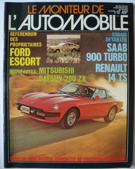 Le Moniteur de l'Automobile 662, Livres, Autos | Brochures & Magazines, Utilisé, Général, Envoi