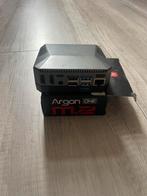 Raspberry Pi 4 Argon ONE M.2, Computers en Software, Overige Computers en Software, Ophalen of Verzenden, Zo goed als nieuw