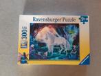 Ravensburger puzzel 300 xl Kristal eenhoorn, Hobby en Vrije tijd, Ophalen of Verzenden, Minder dan 500 stukjes, Zo goed als nieuw