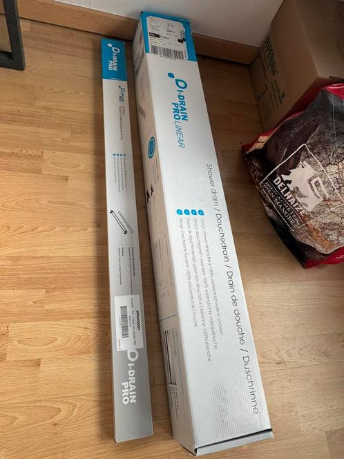 Douchegoot I-drain pro linear 54 + rooster (beiden 90cm), Doe-het-zelf en Bouw, Sanitair, Chroom, Ophalen of Verzenden