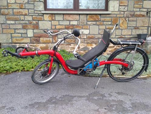 Challenge Jester elektrische ligfiets, Fietsen en Brommers, Fietsen | Ligfietsen, Gebruikt, Overige merken, Bovenstuur, Ophalen