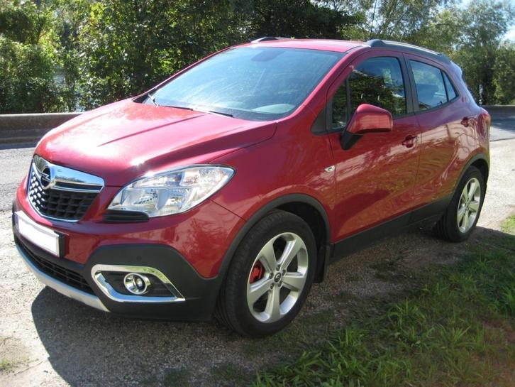 Opel Mokka  1.6i 4x2 Enjoy   84.500 KM !! Cuir..., Auto's, Opel, Particulier, Mokka, ABS, Adaptieve lichten, Adaptive Cruise Control