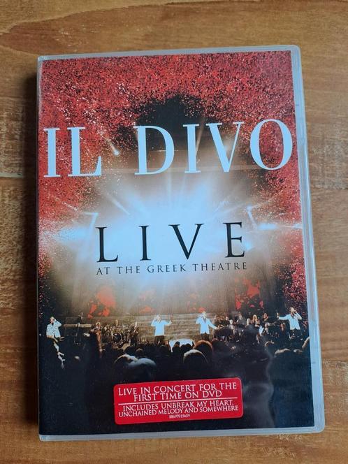 Il Divo - Live at the Greek theater, Cd's en Dvd's, Dvd's | Muziek en Concerten, Gebruikt, Muziek en Concerten, Ophalen of Verzenden