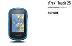 Garmin eTrex Touch 25, Sport en Fitness, Ophalen, Zo goed als nieuw, Navigatie of Gps