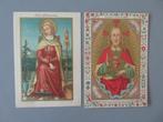 2 bidprentjes Gravin Marie Borluut d'Hooghstraete Gent 1889, Verzenden, Bidprentje