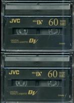 Cassette miniDV JVC 60 min, 2 pièces, neuve