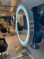 Dubbele Kaptafel met LED & Stopcontacten, Huis en Inrichting, Tafels | Kaptafels, Ophalen, Zo goed als nieuw