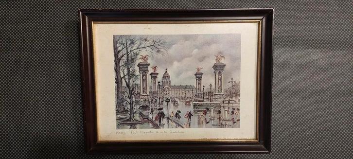 Set van 4 Lithos - Maurice Legendre -Ed.Krisarts Paris 1979, Antiek en Kunst, Kunst | Tekeningen en Fotografie, Ophalen of Verzenden