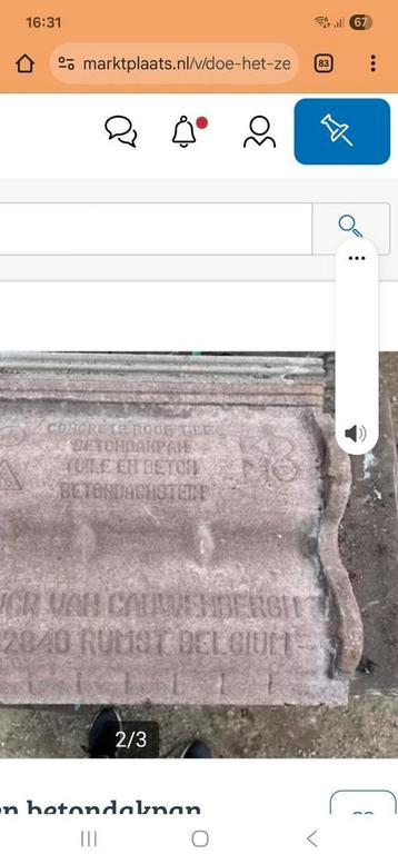 Je cherche des tuiles rouges de Van Cauwenbergh à Rumst., Enlèvement, Comme neuf, Tuiles