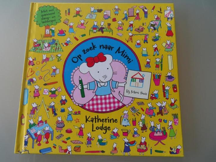 NIEUWSTAAT : Op zoek naar Mimi, bij Mimi thuis – Katherine L, Boeken, Kinderboeken | Jeugd | onder 10 jaar, Zo goed als nieuw