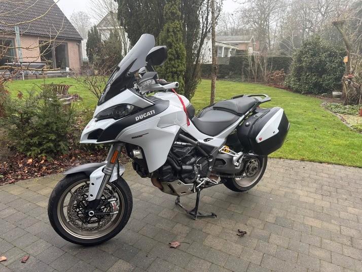 Multistrada1260S 2019 WIT, Motoren, Motoren | Ducati, Particulier, Toermotor, meer dan 35 kW, 2 cilinders, Motorrijbewijs A, ABS