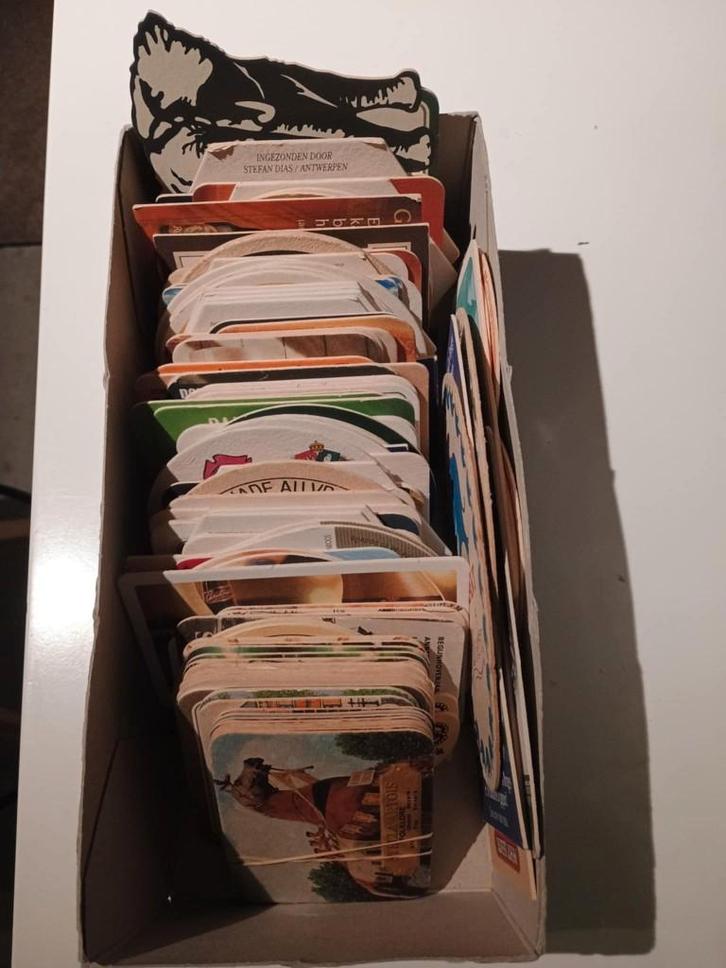 Lot Bierkaarten 130 st diverse merken, Verzamelen, Biermerken, Gebruikt, Viltje(s), Overige merken, Ophalen