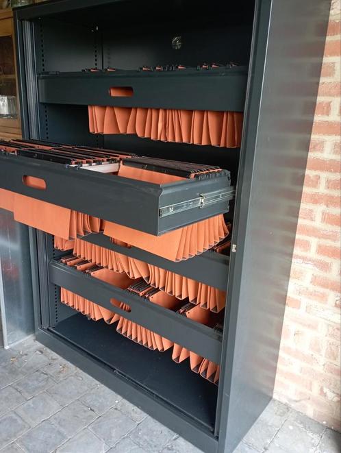 Archiefkast met dossierlades, Huis en Inrichting, Kasten | Roldeurkasten en Archiefkasten, Zo goed als nieuw, Ophalen
