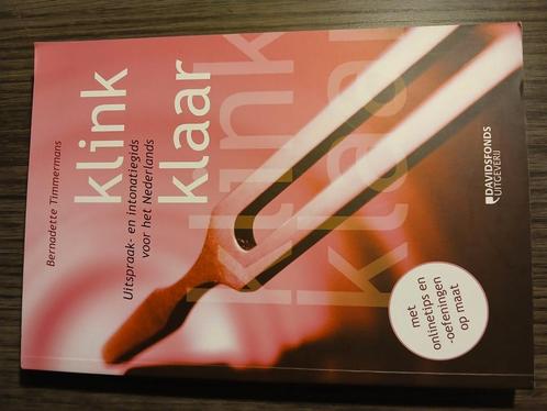 Bernadette Timmermans - Klink klaar, Boeken, Wetenschap, Zo goed als nieuw, Ophalen