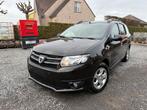 Dacia Logan 0.9Tce Break 2014 Gekeurd Navi pdc Airco, Auto's, Dacia, Voorwielaandrijving, Stof, Zwart, 5 deurs