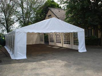 Dakzeil 6x6mtr PVC laminaat wit beschikbaar voor biedingen