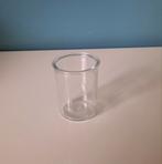Kaarsenhouder, Huis en Inrichting, Ophalen of Verzenden, Zo goed als nieuw, Glas, Minder dan 50 cm