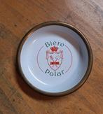 Sous-verre émaillé, cendrier Bière Polar, Enlèvement ou Envoi, Utilisé, Ustensile