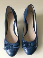 Schoenen, pumps blauw maat 38, Pumps, Blauw, Ophalen of Verzenden, Zo goed als nieuw